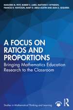 A Focus on Ratios and Proportions: Bringing Mathematics Education Research to the Classroom