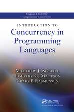 Introduction to Concurrency in Programming Languages