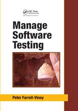 Manage Software Testing