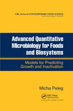 Advanced Quantitative Microbiology for Foods and Biosystems