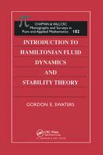 Introduction to Hamiltonian Fluid Dynamics and Stability Theory