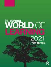 The Europa World of Learning 2021