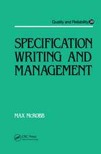 Specification Writing and Management