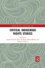 Critical Indigenous Rights Studies