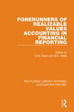 Forerunners of Realizable Values Accounting in Financial Reporting