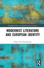 Modernist Literature and European Identity