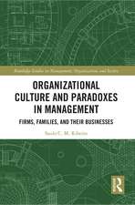 Organizational Culture and Paradoxes in Management: Firms, Families, and Their Businesses