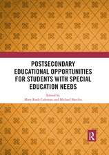 Postsecondary Educational Opportunities for Students with Special Education Needs