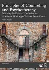 Principles of Counseling and Psychotherapy: Learning the Essential Domains and Nonlinear Thinking of Master Practitioners