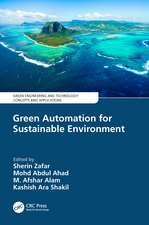 Green Automation for Sustainable Environment