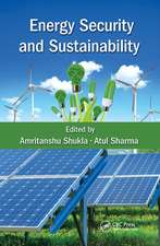 Energy Security and Sustainability