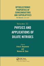 Physics and Applications of Dilute Nitrides