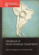 Handbook of South American Governance