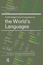 The Routledge Concise Compendium of the World's Languages