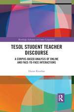 TESOL Student Teacher Discourse