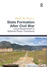 State Formation After Civil War: Local Government in National Peace Transitions