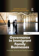 Governance in Immigrant Family Businesses: Enterprise, Ethnicity and Family Dynamics