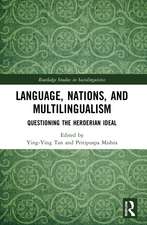 Language, Nations, and Multilingualism: Questioning the Herderian Ideal