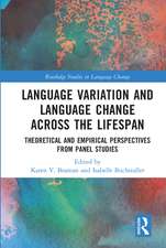 Language Variation and Language Change Across the Lifespan