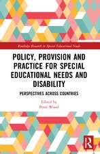 Policy, Provision and Practice for Special Educational Needs and Disability