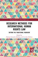 Research Methods for International Human Rights Law: Beyond the traditional paradigm