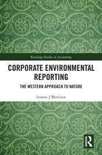 Corporate Environmental Reporting: The Western Approach to Nature