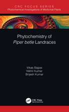 Phytochemistry of Piper betle Landraces