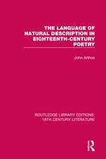 The Language of Natural Description in Eighteenth-Century Poetry