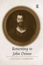 Returning to John Donne