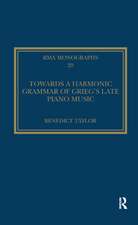 Towards a Harmonic Grammar of Grieg's Late Piano Music: Nature and Nationalism