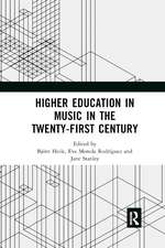 Higher Education in Music in the Twenty-First Century