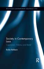 Society in Contemporary Laos: Capitalism, Habitus and Belief