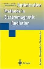 Optimization Methods in Electromagnetic Radiation