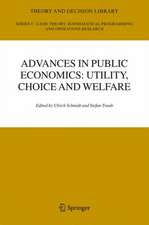 Advances in Public Economics: Utility, Choice and Welfare: A Festschrift for Christian Seidl