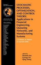 Stochastic Processes, Optimization, and Control Theory