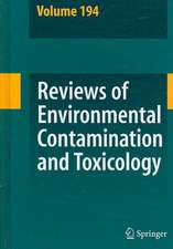 Reviews of Environmental Contamination and Toxicology 194