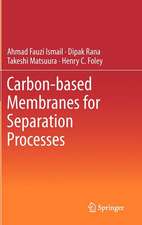 Carbon-based Membranes for Separation Processes