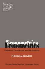 Econometrics: Statistical Foundations and Applications