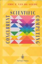 Concurrent Scientific Computing