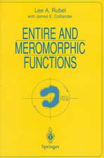 Entire and Meromorphic Functions