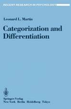 Categorization and Differentiation