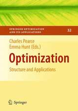 Optimization: Structure and Applications