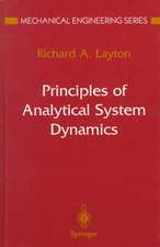 Principles of Analytical System Dynamics