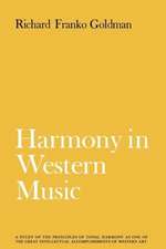 Harmony in Western Music