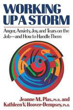 Working Up a Storm – Anger, Anxiety, Joy, and Tears on the Job