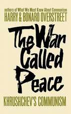 The War Called Peace