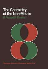 The Chemistry of the Non-Metals