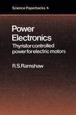 Power Electronics: Thyristor Controlled Power for Electric Motors