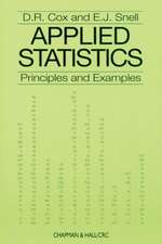 Applied Statistics - Principles and Examples