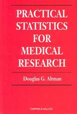 Practical Statistics for Medical Research